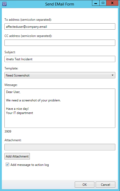 Advanced Send Email Form